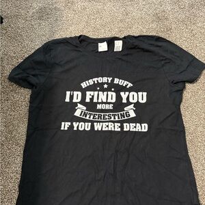 Black Graphic T-Shirt